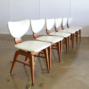 mid century dining chairs_angle row